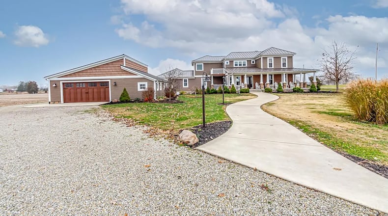 This Jefferson Township 1860's era farmhouse sits on multiple lots and 21 acres with more acreage available for purchase. It was completely remodeled in 2016. CONTRIBUTED