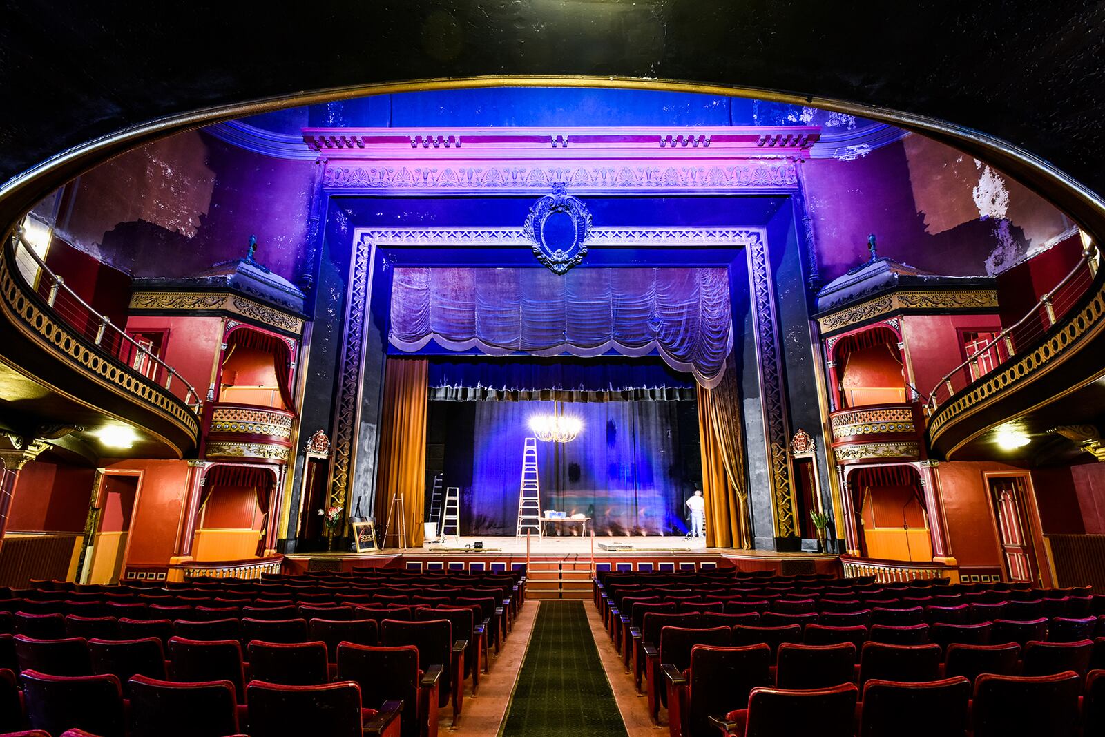 Some believe that businessman Paul J. Sorg, who died in 1902, still keeps an eye on the Sorg Opera House in Middletown.