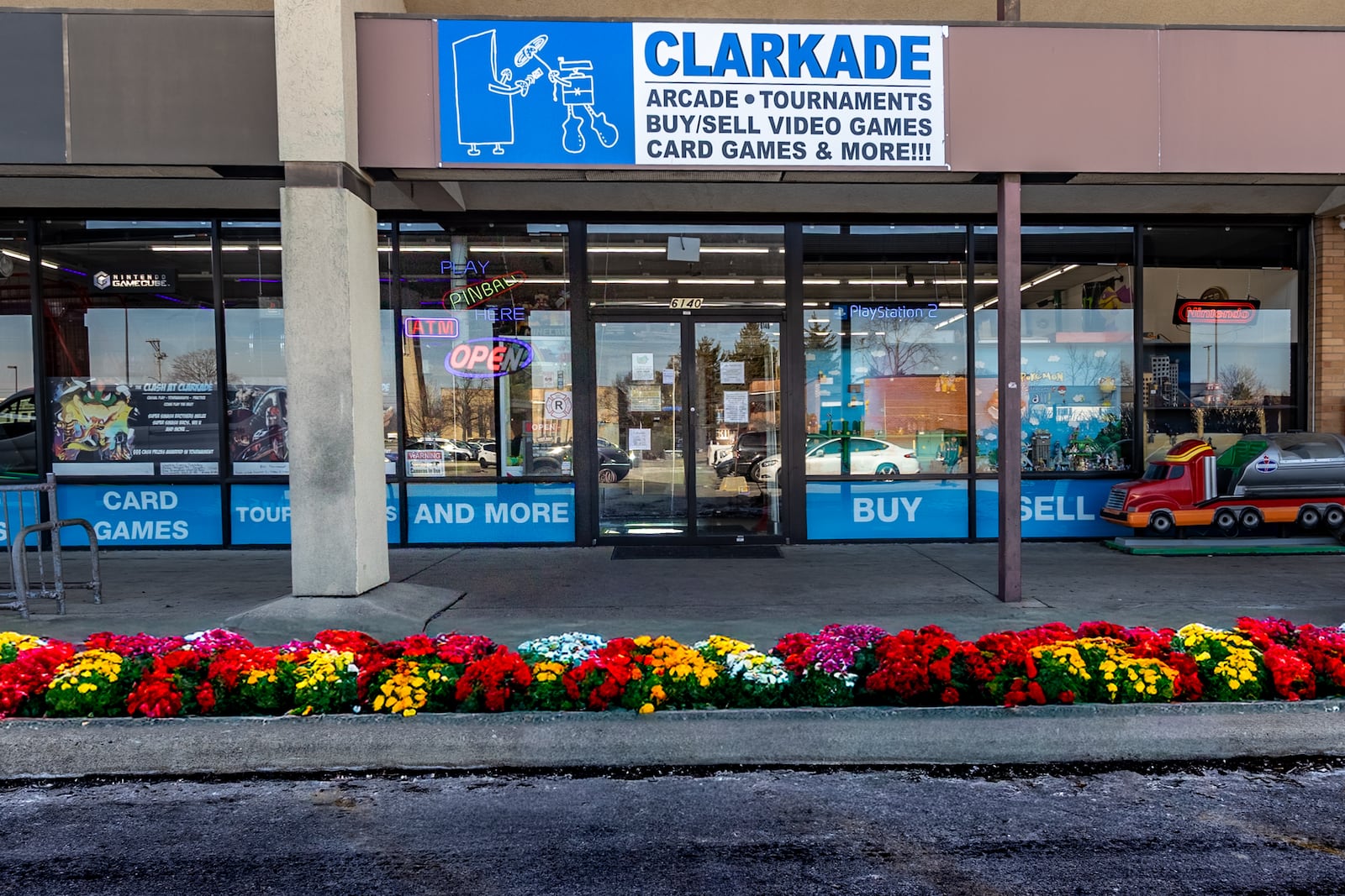 The Clarkade in Huber Heights has been open for a decade. It's both an arcade and a video game retail shop. REGINALD STEELE JR/CONTRIBUTED