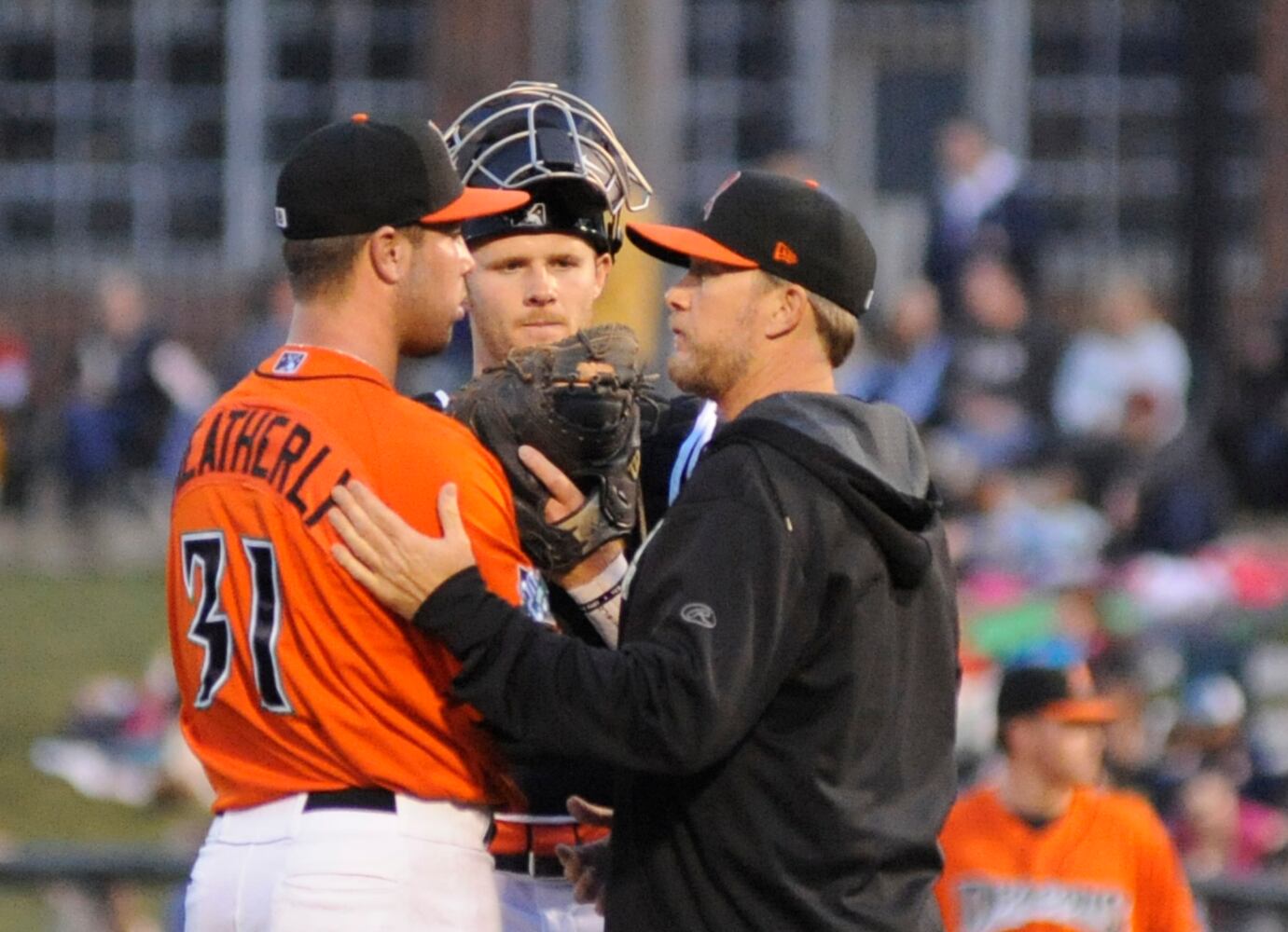 PHOTOS: Dragons vs. Hot Rods (Fri., April 5)