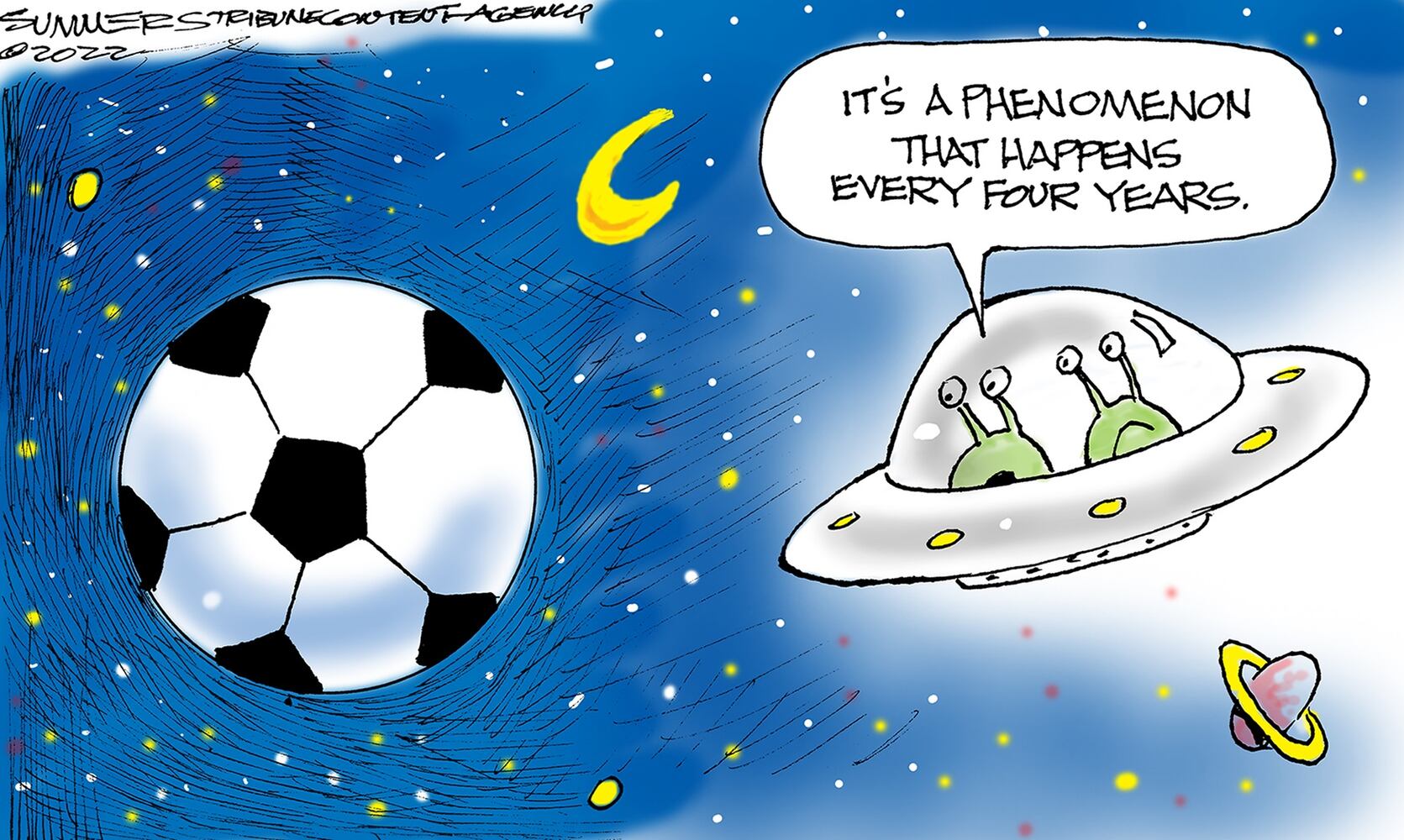 WEEK IN CARTOONS: Dinner with Trump, World Cup and more