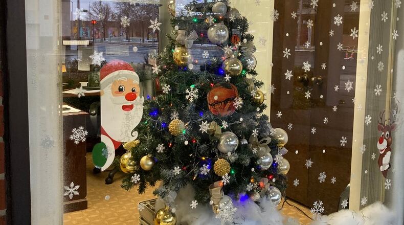 Entrant (and winner) in the Whimsical Windows content in 2020: Crowne Plaza Dayton