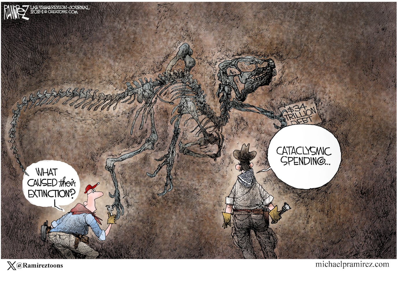 CARTOONS: Michael Ramirez, Jan. 7, 2024