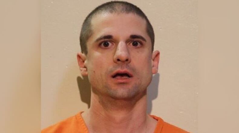 Douglas Schrecengost is accused of keeping his girlfriend against her will for several days. (Washington County Jail/Washington County Jail)