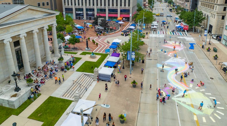 Art in the City will return to downtown Dayton Aug. 3 showcasing more than 300 local artists. CONTRIBUTED