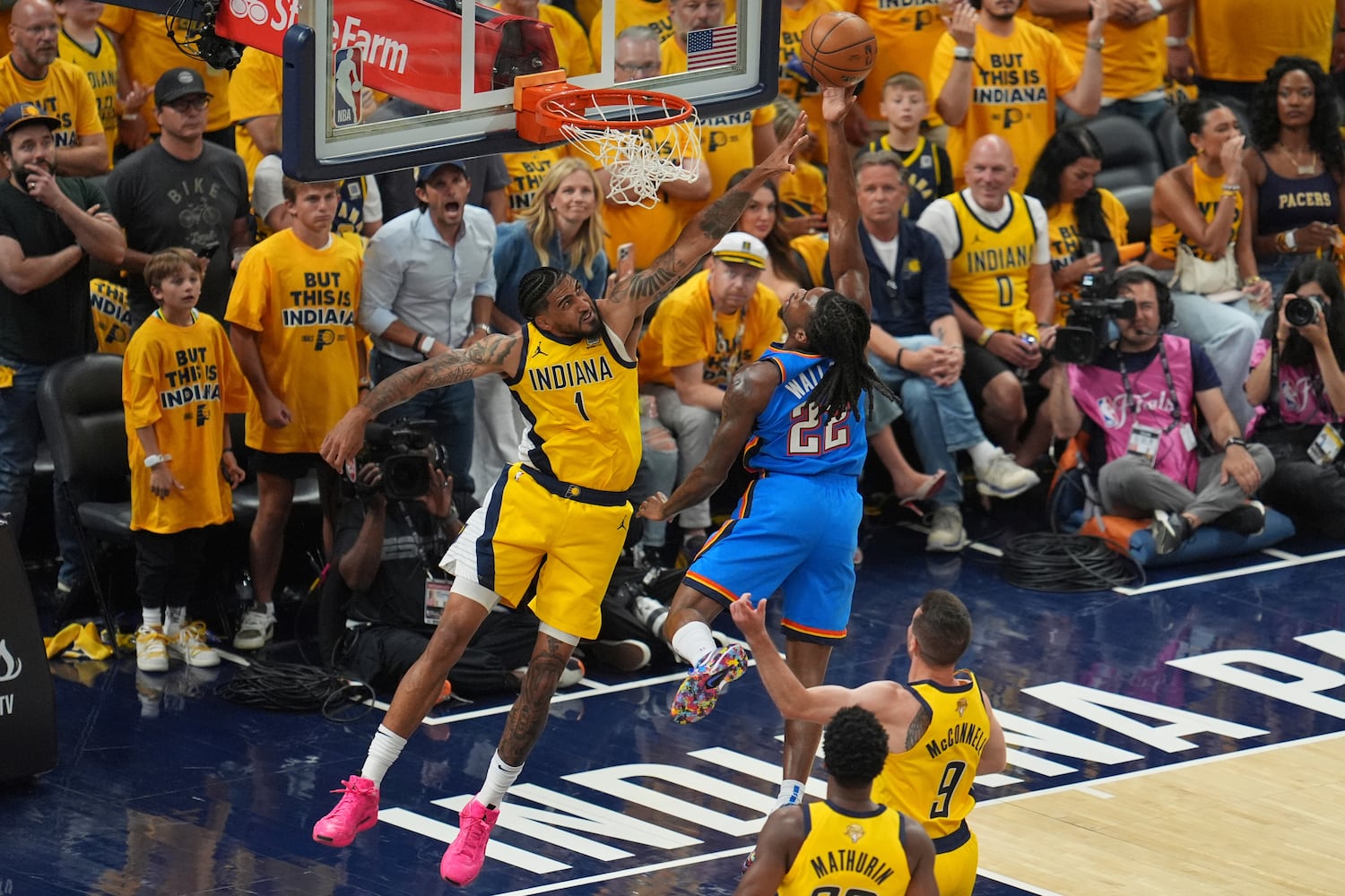 NBA Finals Thunder Pacers Basketball
