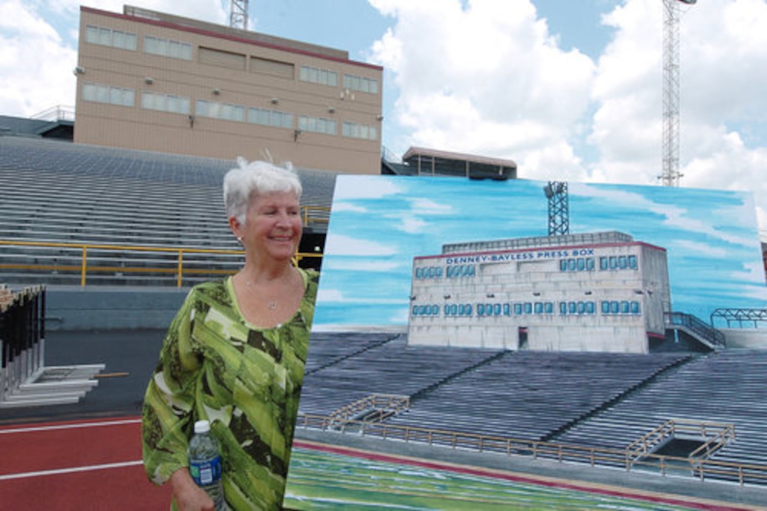 DSP dedicated stadium press box