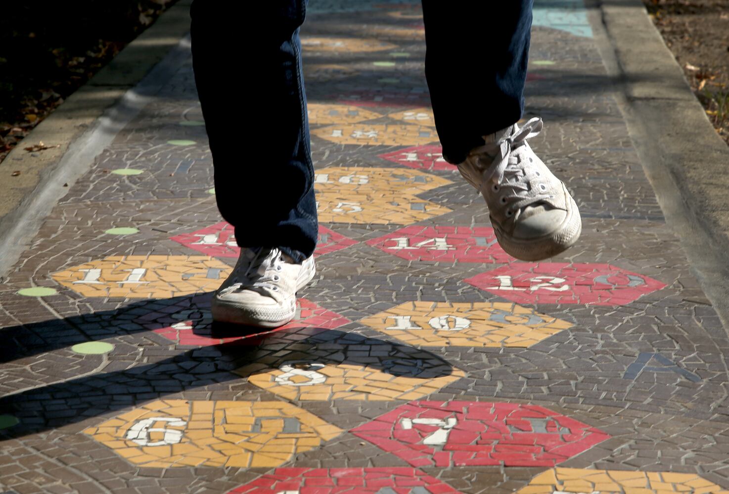 PHOTOS: Colorful mosaic artwork takes over a Kettering neighborhood