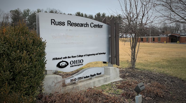 The Ohio University Foundation Board authorized the sale of Russ Research Center in November, at the same time the university is planning a digital design studio there. LONDON BISHOP/STAFF