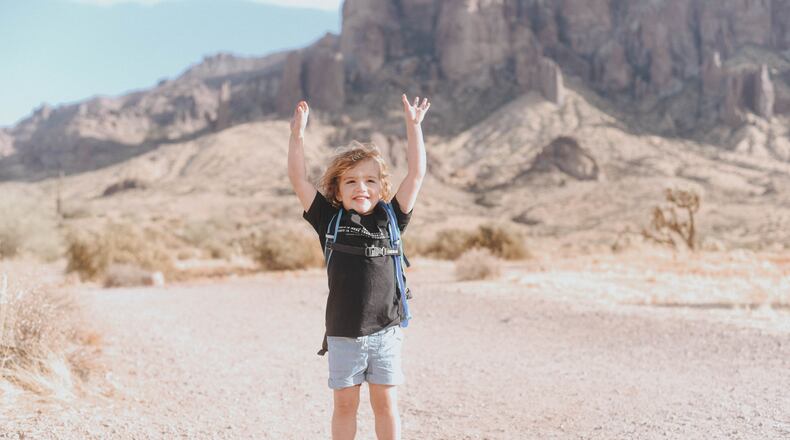Little Joy Boy” as 5-year-old Fritz Krieger is called by his parents, Sarah and Bryant Krieger because, in his mom’s words, he is so “smiley” and has such an “upbeat spirit.” Fritz is battling Duchenne muscular dystrophy, the most progressive form of the disease. It has no cure. Sarah Krieger/CONTRIBUTED