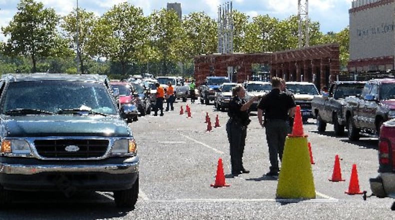 Montgomery County’s fifth Tire Buyback Sept. 24 in Moraine. STAFF PHOTO