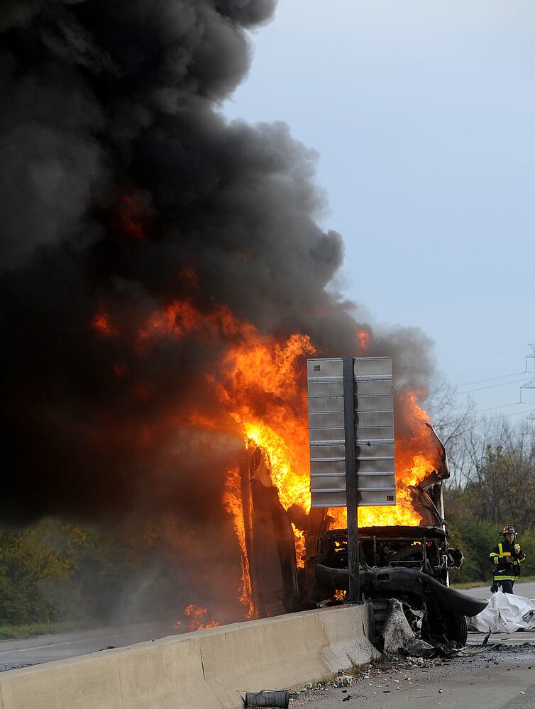 U-Haul Truck Fire