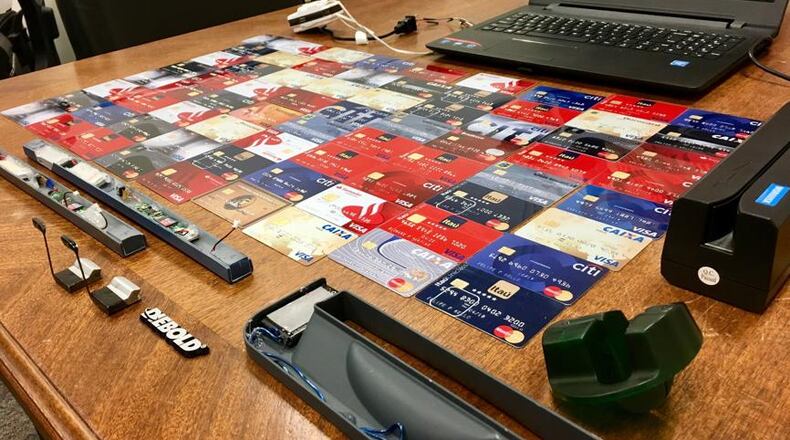 The U.S. Secret Service seized hundreds of fraudulently manufactured credit cards and ATM skimming equipment in January arrest of four men accused of possessing ATM skimming and more than 400 counterfeit credit cards.