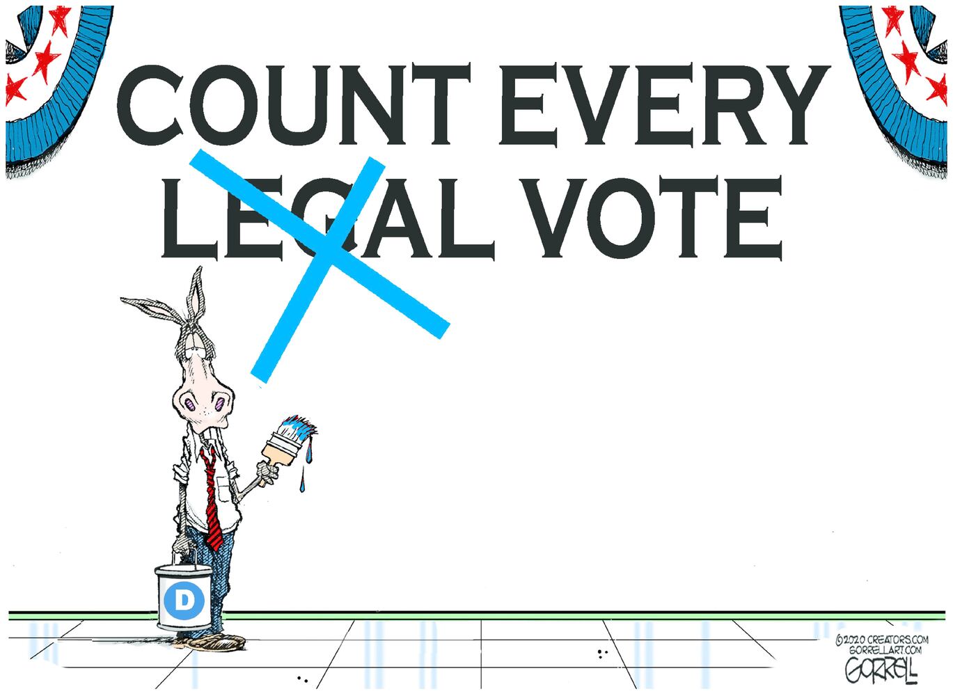 Week in cartoons: Democracy, Alex Trebek and more