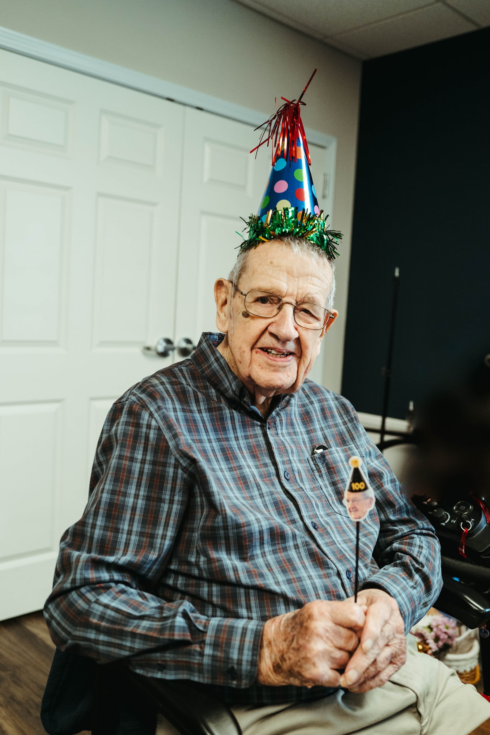 John J. Fisher, of Troy, is 100 years old. He was born on Sept. 7, 1925. CONTRIBUTED