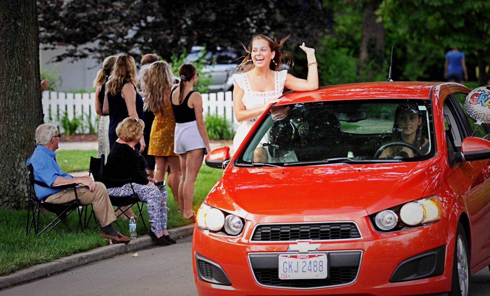 Oakwood community celebrates seniors during parade