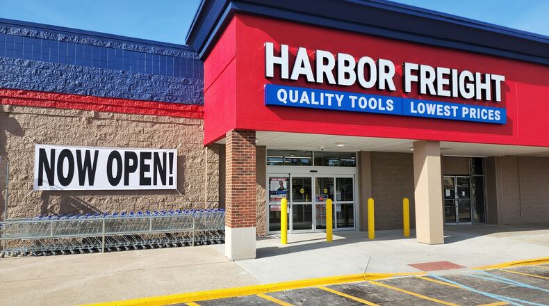 Harbor Freight opened Tuesday, July 5, 2022 in the space formerly occupied by Big Lots on Roosevelt Blvd. in Middletown. NICK GRAHAM/STAFF