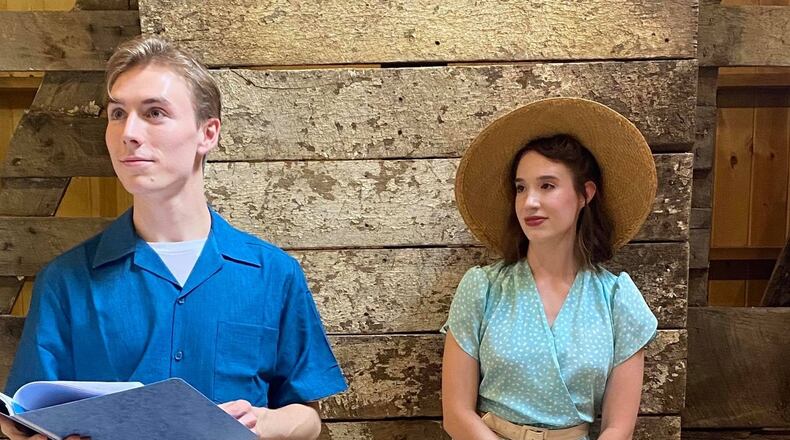 Tommy Cole (Billy Cane) and Margo Russ (Alice Murphy) appear in Epiphany Lutheran Church's production of "Bright Star," slated July 14-18. CONTRIBUTED