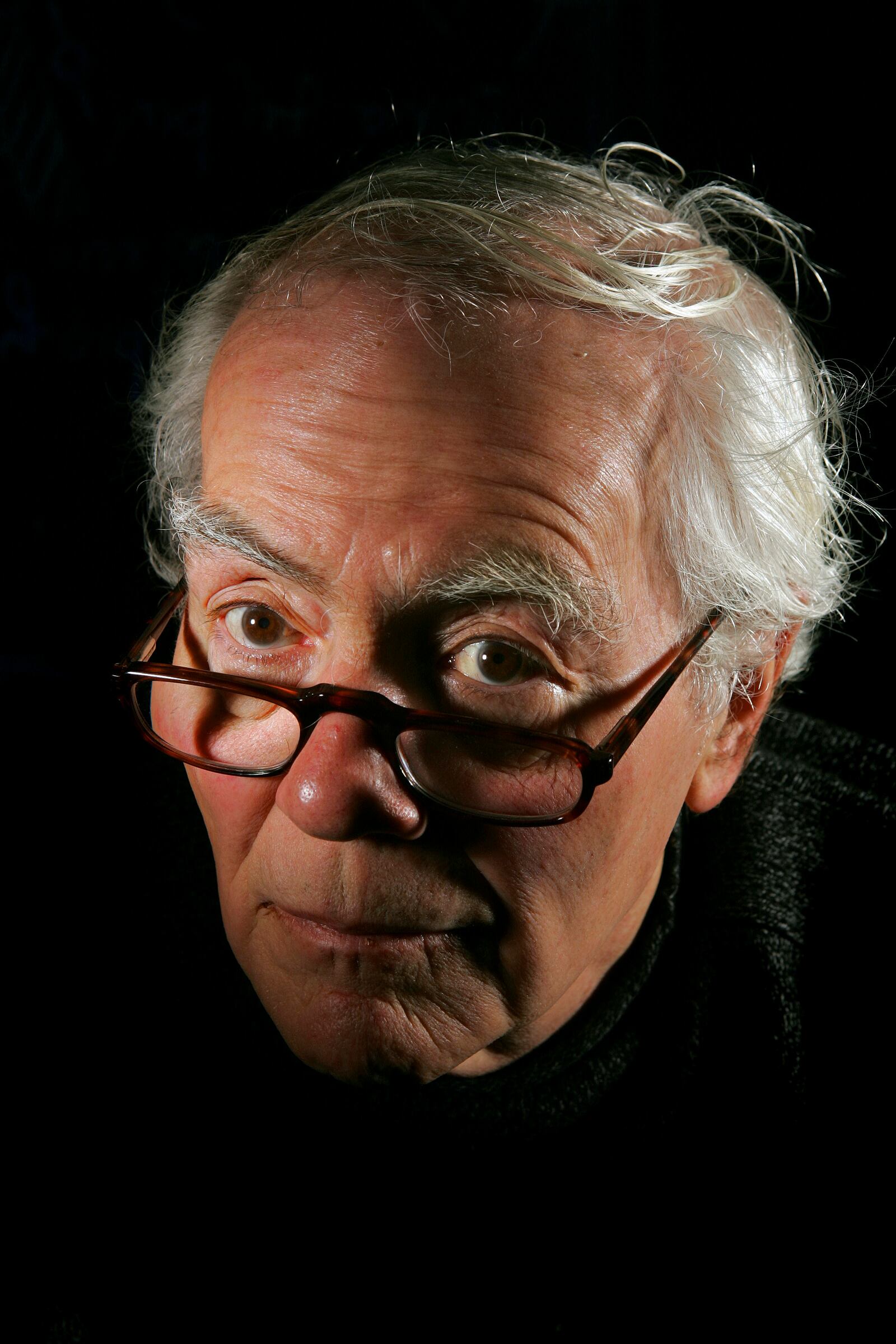 Jimmy Breslin at his home in New York, Nov. 2, 2004. Breslin, the New York City newspaper columnist and best-selling author who leveled the powerful and elevated the powerless for more than 50 years with brick-hard words and a jagged-glass wit, died on March 19, 2017, at his home in New York. He was 88. (Vincent Laforet/The New York Times)