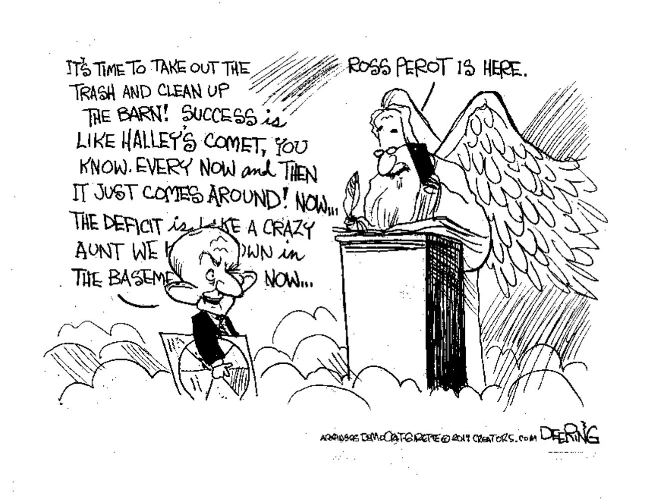 Week in cartoons: U.S. women’s soccer, Ross Perot and more
