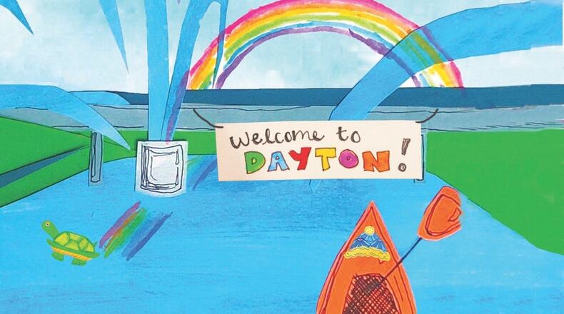 The 2020 cohort of University of Dayton River Stewards created a children’s book, Into the River, to inspire children’s literacy and educate local youth about the importance of rivers in the greater Dayton area.