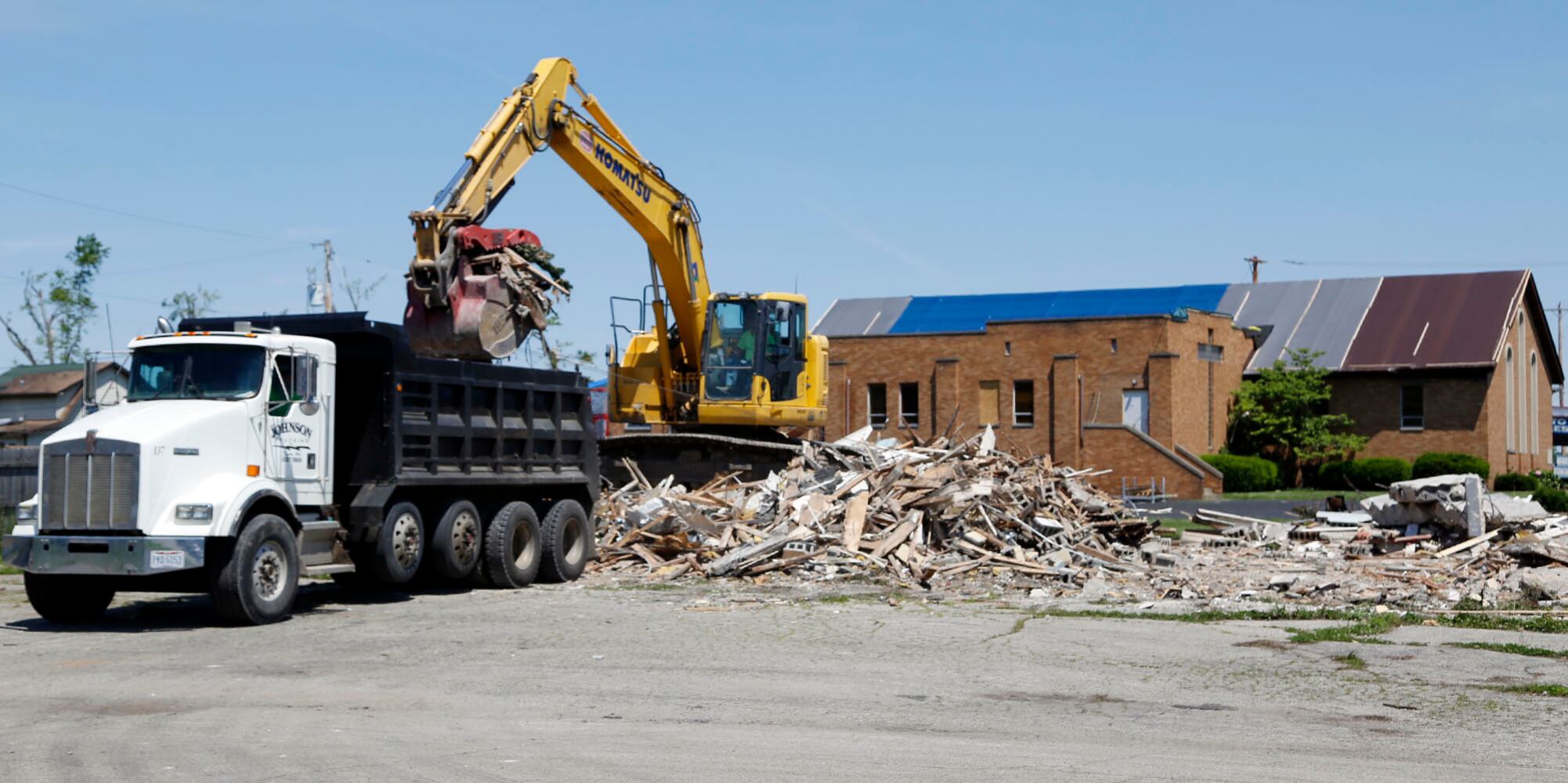 PHOTOS: Harrison Twp. cleanup continues one month after tornadoes