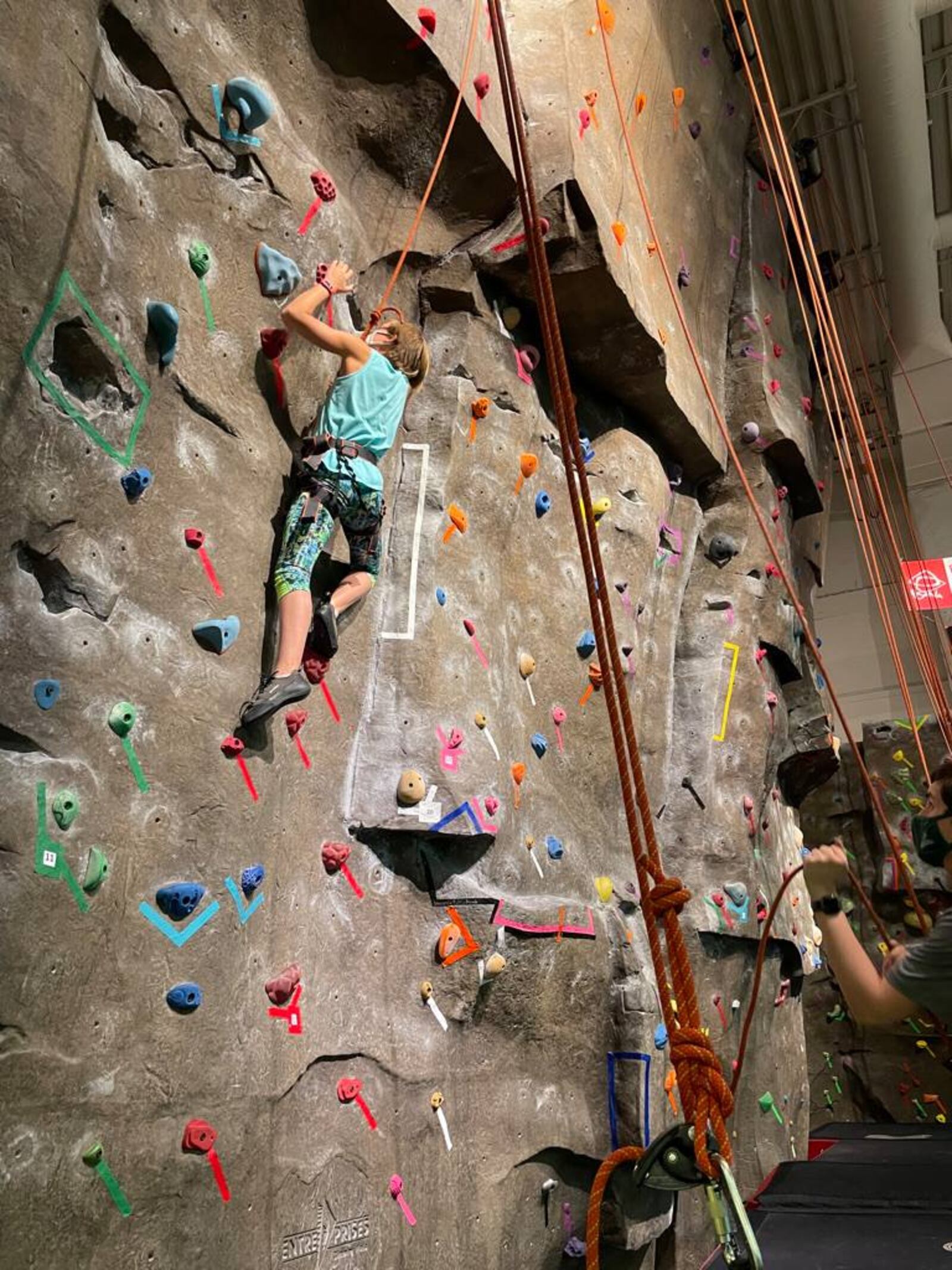 The May Adventure Series introduced the young adventurers to climbing. CONTRIBUTED