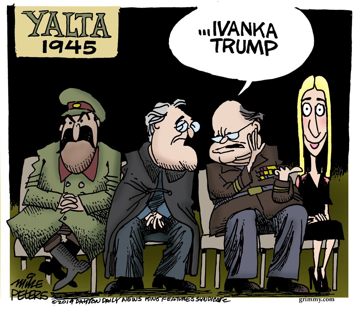 2019: The best of Pulitzer Prize winner Mike Peters political cartoons
