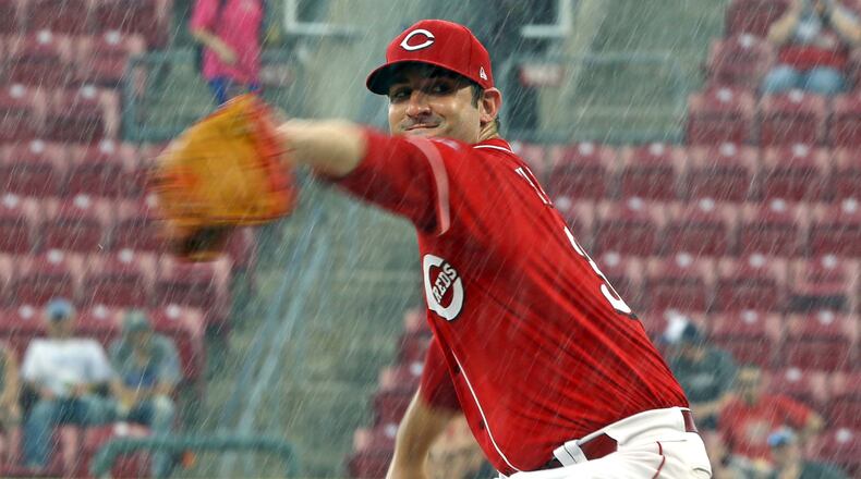 Matt Harvey has seen his velocity rise and his results improve since joining the Cincinnati Reds.