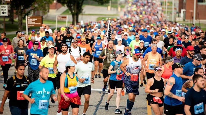 More than 8,000 runners and 1,500 volunteers from all 50 states and around the world participated in the race’s 26th year. U.S. AIR FORCE PHOTO/HANNAH CARRANZA