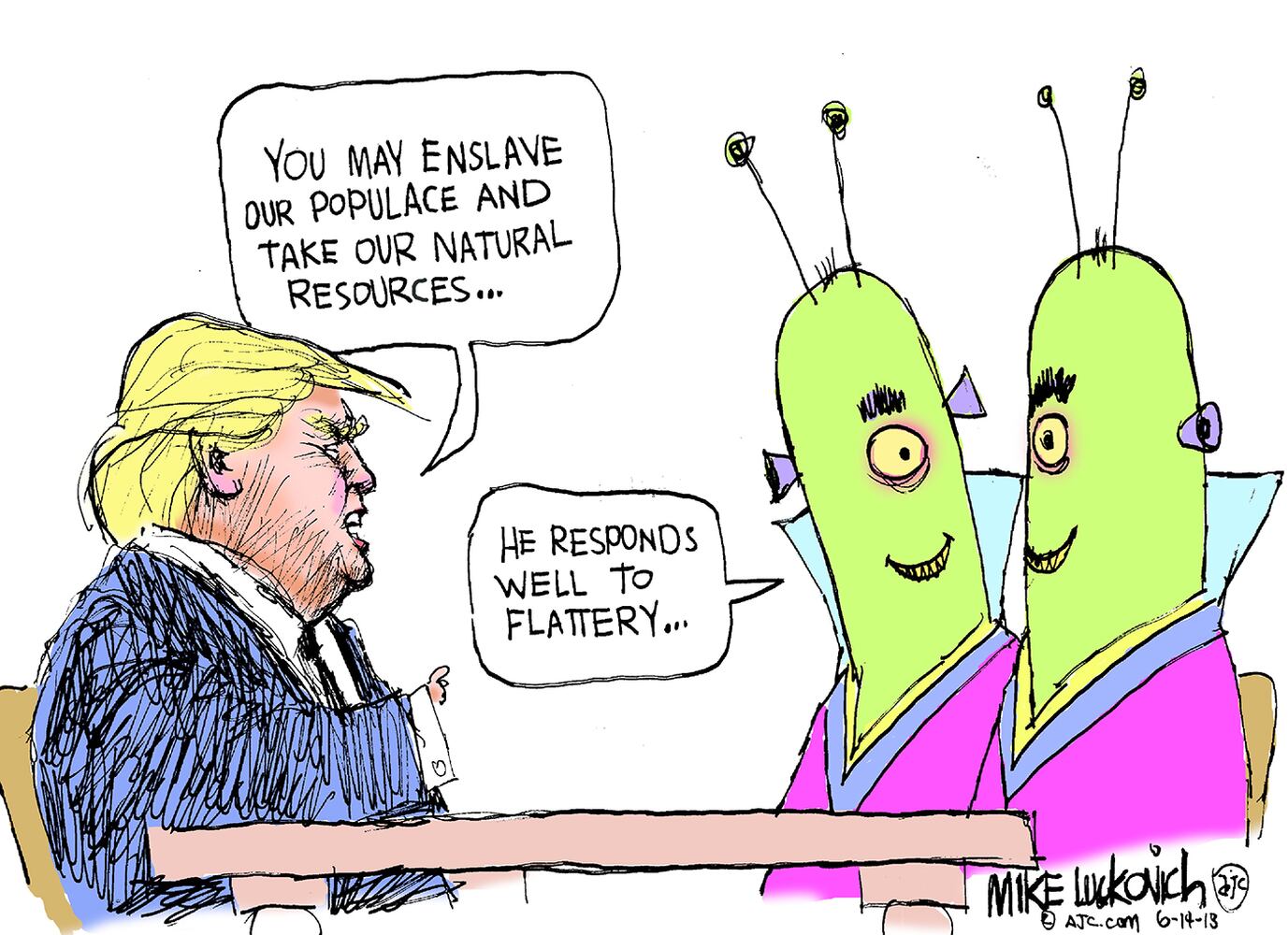 Week in cartoons: The Trump - Kim Summit and more