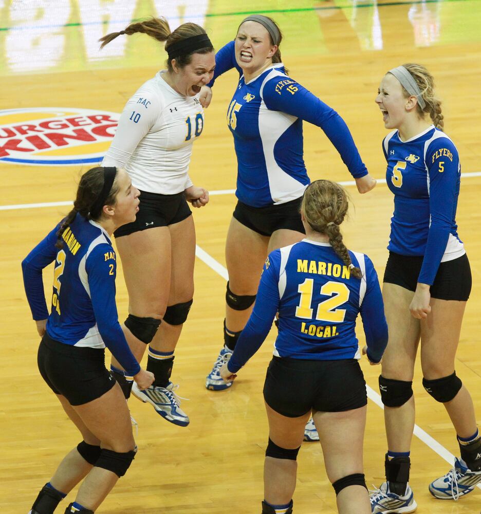 Marion Local vs. McComb Volleyball