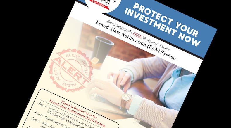 Montgomery County has introduced a new plan to protect homeowners from property fraud. SUBMITTED