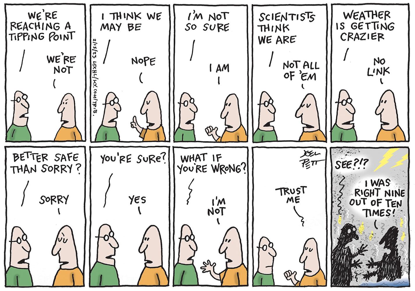 WEEK IN CARTOONS: Ohio derailment, unidentified flying objects and more