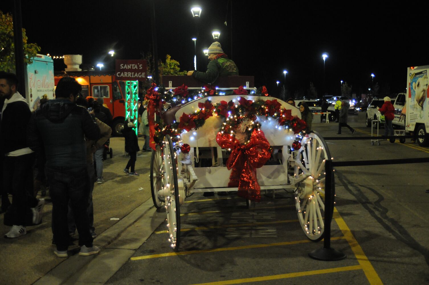 PHOTOS: Budweiser Clydesdales, Santa and more early holiday fun at Austin Landing’s tree lighting