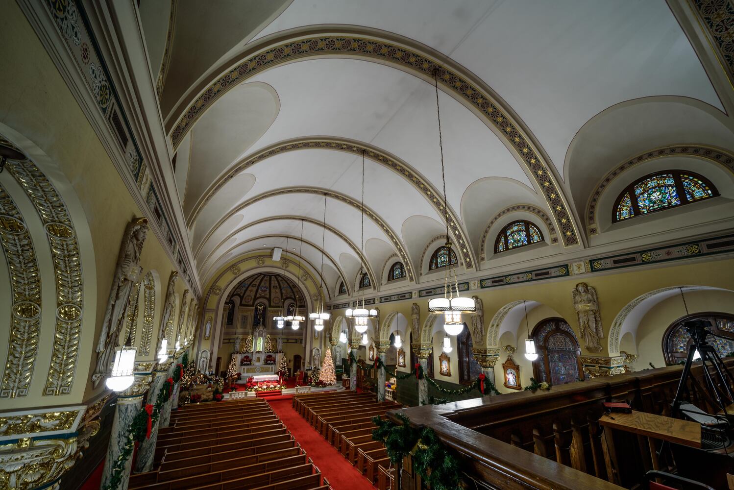 PHOTOS: Christmas Eve morning at St. Joseph Catholic Church in downtown Dayton