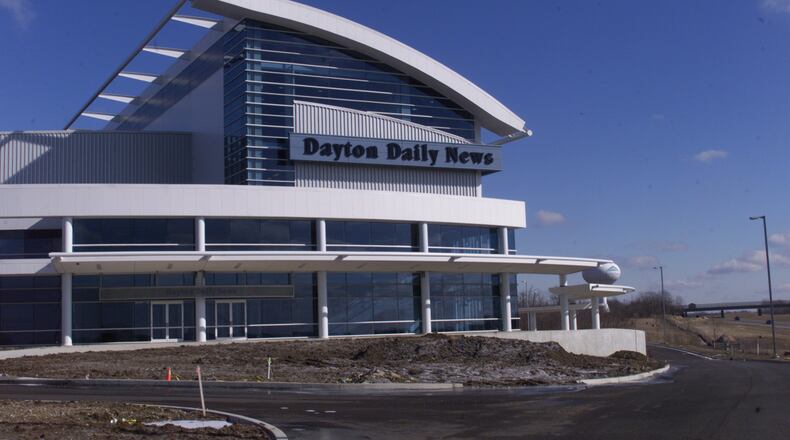 The former Cox Media Group production plant in Franklin. FILE