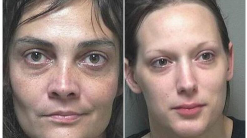 Nicole Fornara and Sarena Smith are wanted by the Miami County Sheriff's Office in a theft case. (Courtesy/Miami County Sheriff's Office)