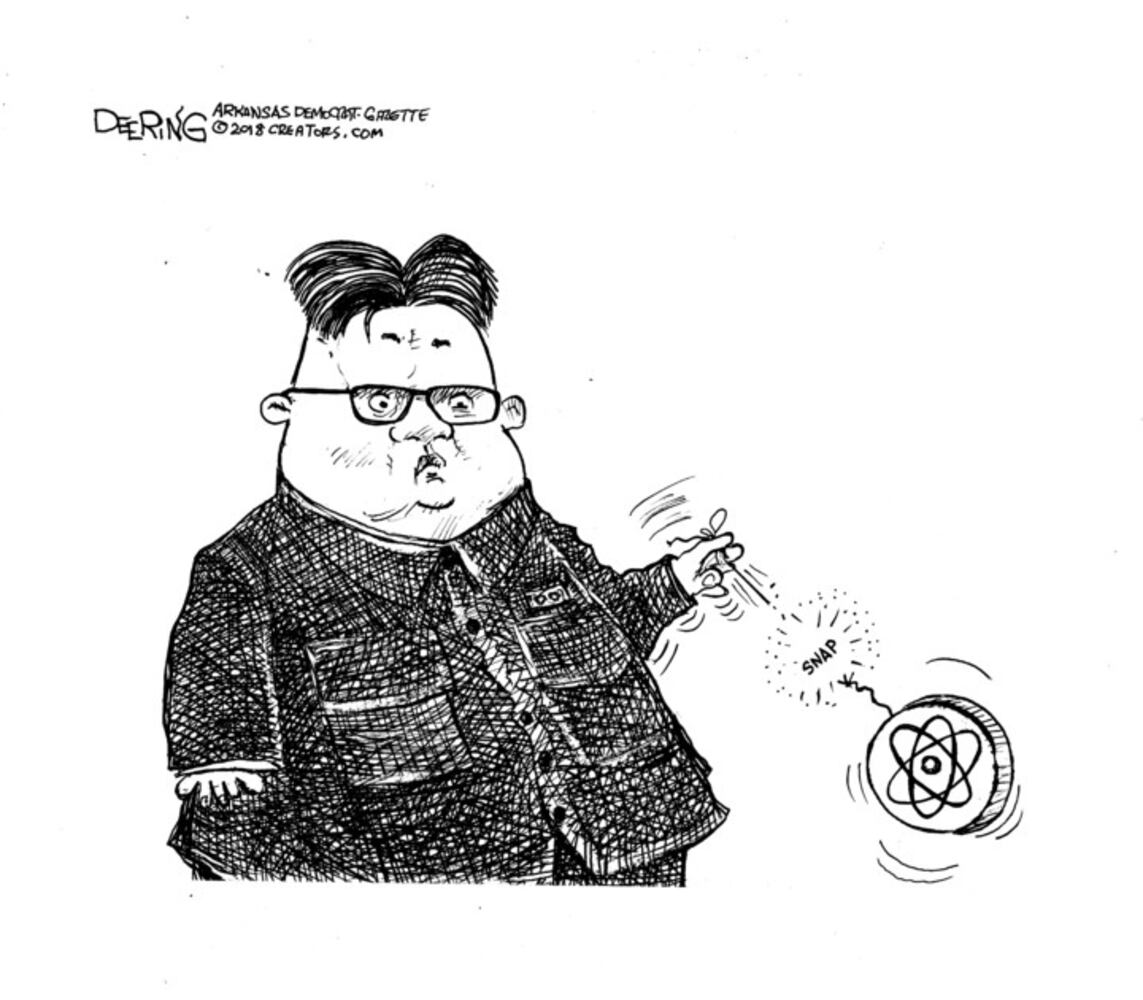 Week in cartoons: Korea, a porn star and more
