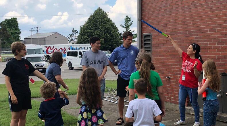 On the last day of ‘Totus Tuus’ 2018, a Catholic Vacation Bible School, children vote on their favorite teacher. The Chapel Community will host two VBS programs this summer: ‘Totus Tuus’ on July14-19 and and ‘Roar!,’ a non-denominational VBS, on July 8-12.