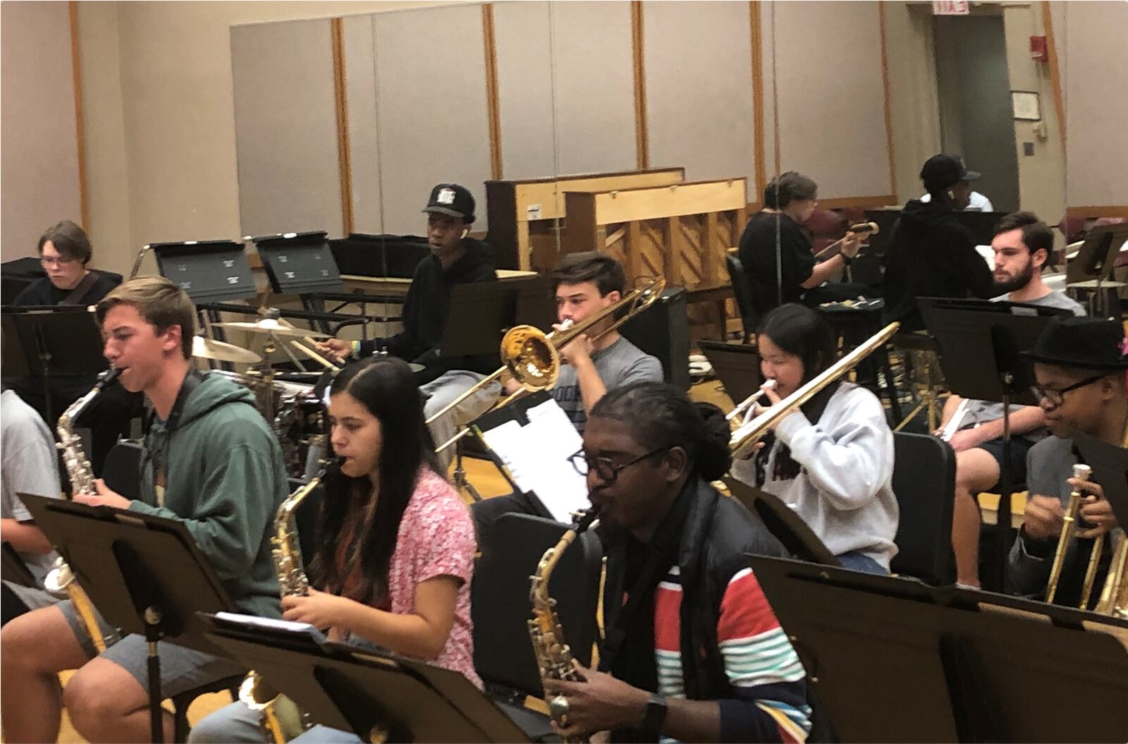 The new Sinclair Youth Jazz Ensemble will be joined by the adult Sinclair Jazz Ensemble featuring vocalist Elaina McCormick for the citywide student group’s premiere concert in Sinclair Community College’s Blair Hall Theatre in Dayton on Friday, Nov. 18. CONTRIBUTED