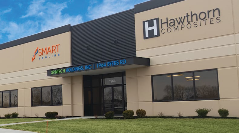 The Hawthorn Composites building at 1964 Byers Road, Miamisburg. Contributed.