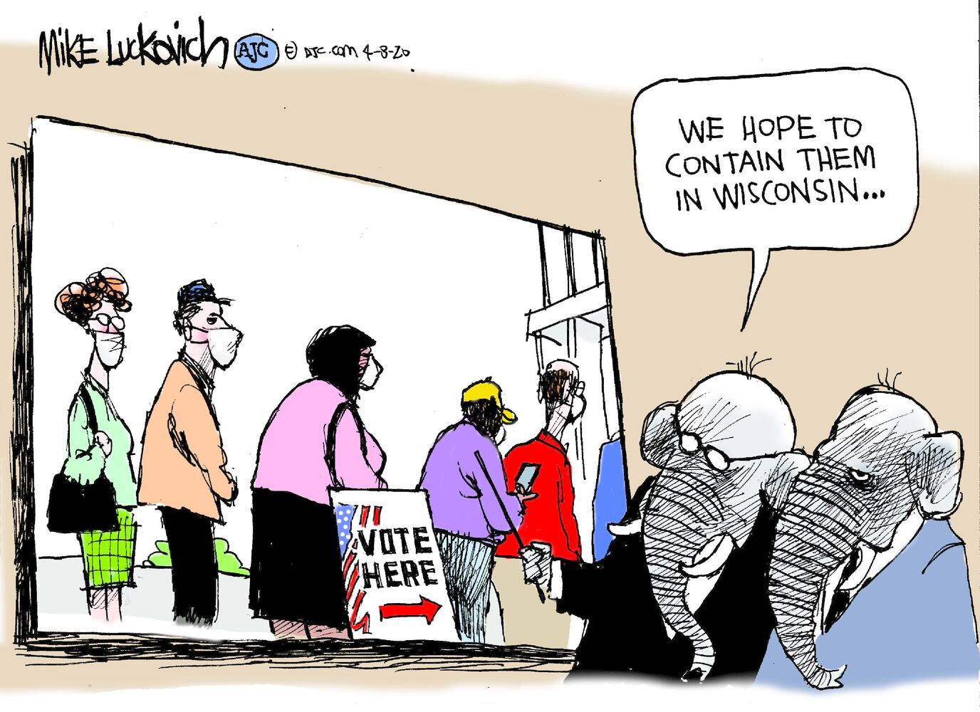 Week in cartoons: Essential business, stimulus checks and more