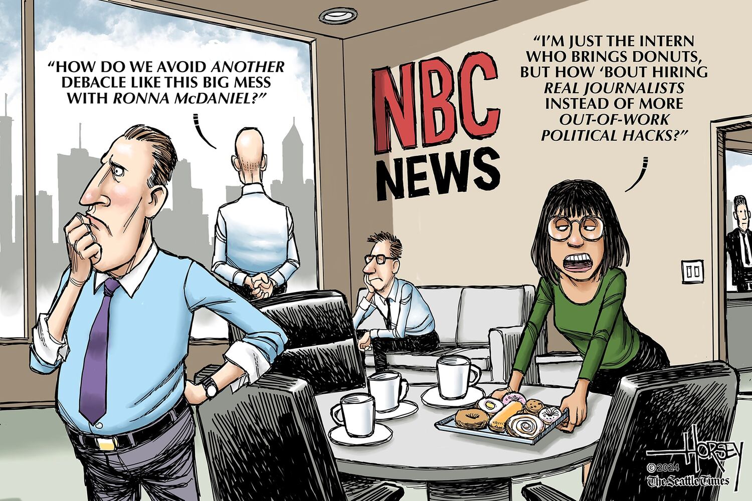 CARTOONS: David Horsey, April 3, 2024
