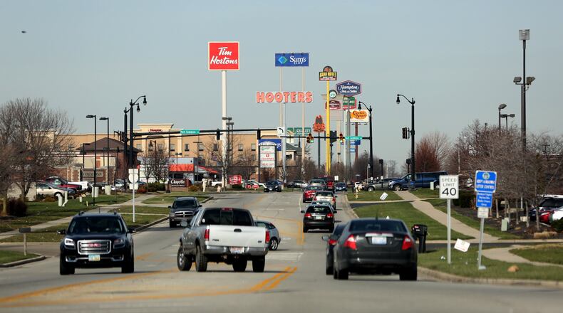 Miller Lane and Butler Township are continually improving the area for familes and area shoppers. LISA POWELL / STAFF