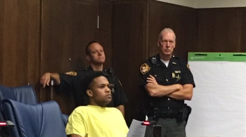 Charles Vincent Ashford faces multiple felonies stemming from the Feb. 5 armed robbery of a Shell on Byers Road in Miamisburg. NICK BLIZZARD/STAFF