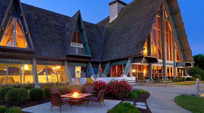 Hueston Woods State Park lodge