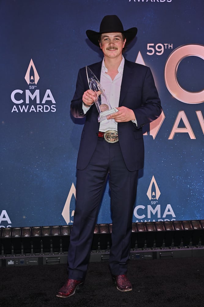 59th Annual CMA Awards - Press Room