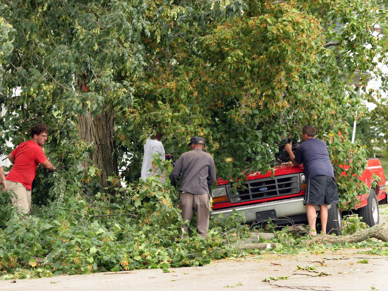 Hurricane Ike blasts the Miami Valley a decade ago