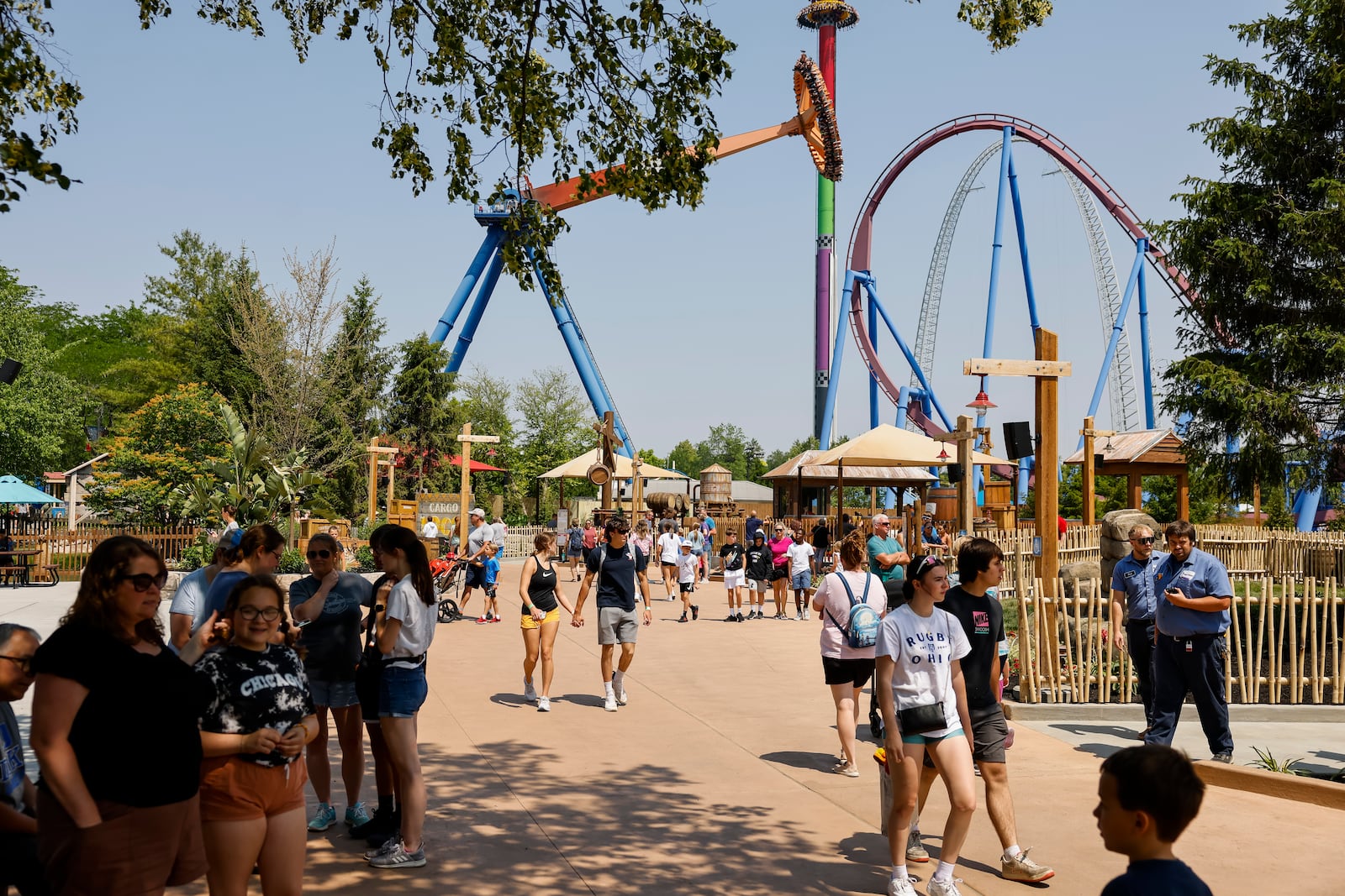 Bolstered by attractions like Kings Island and the Cincinnati Open, more than half of Warren County's sales tax dollars from outside residents. NICK GRAHAM/STAFF